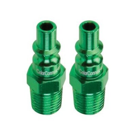 LEGACY PLUG GREEN CONNEX TYPE B 1/4"  2pk LMA71440B-2PK